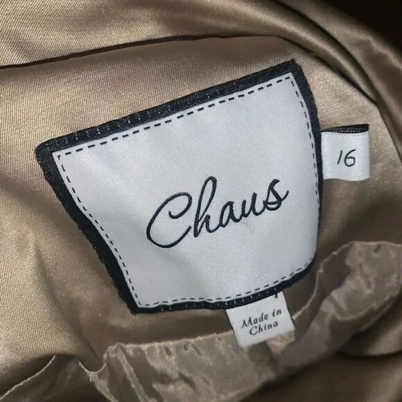 CHAUS Josephine satin blazer - Picture 2 of 4